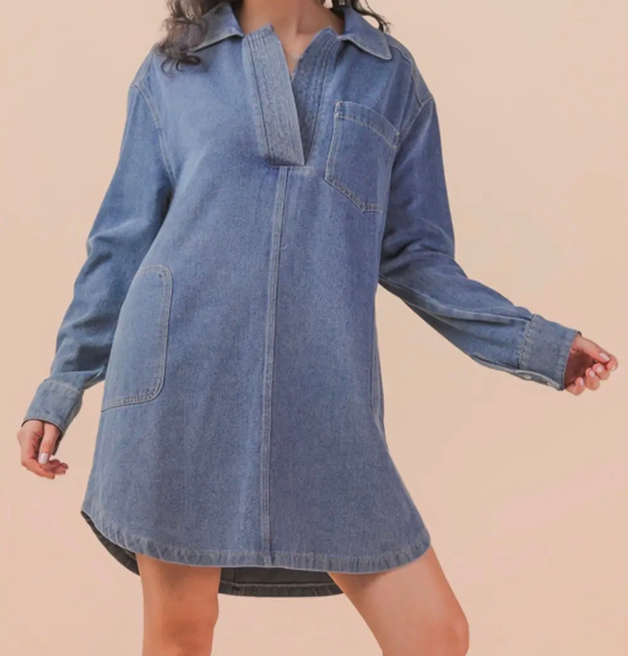 Jean Shirt Dress